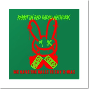 Rabbit In Red X-Mas 2022 Posters and Art